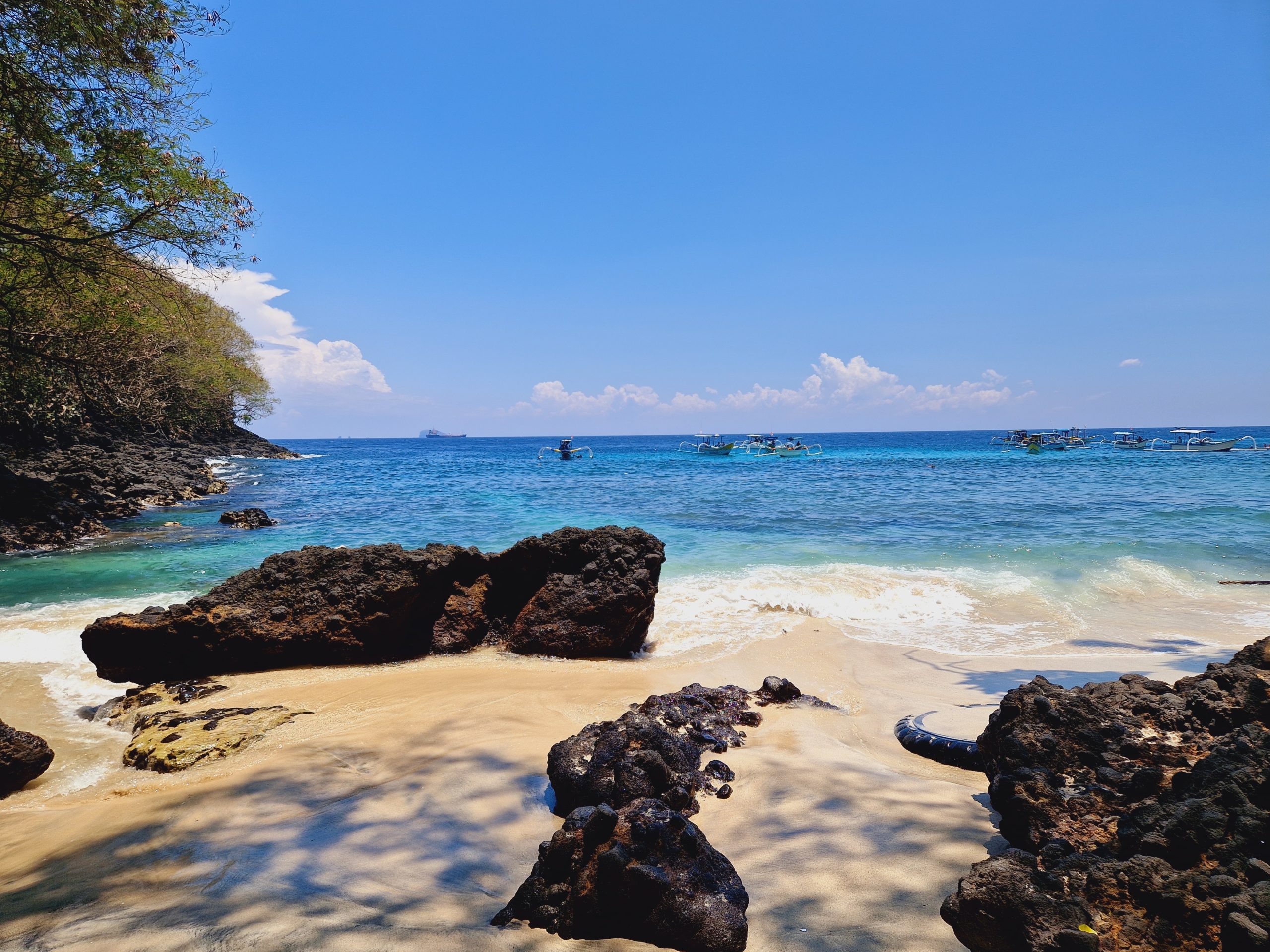 Blue Lagune beach, Padang Bai, Bali